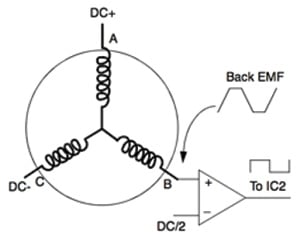 Microchip Simple comparator circuit
